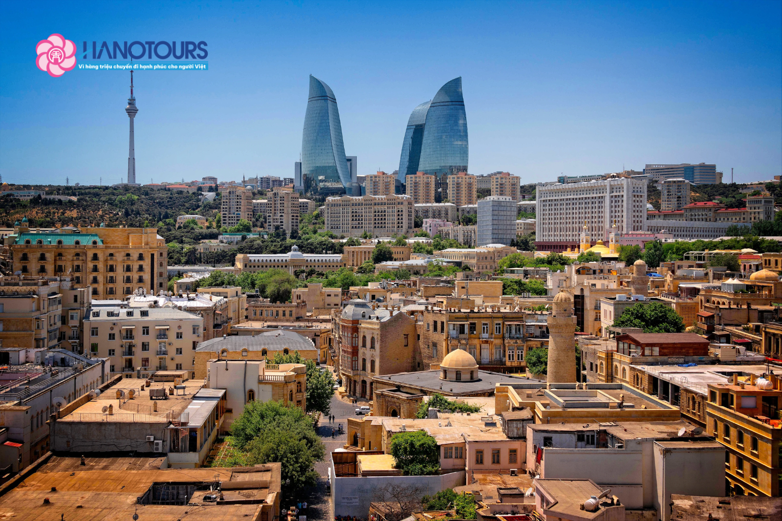 Quang cảnh Baku – thủ đô của Azerbaijan