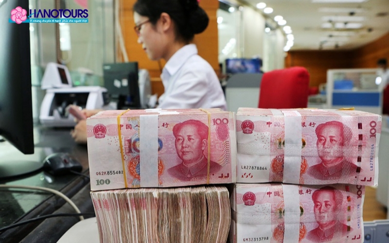 Đổi tiền Trung Quốc tại ngân hàng