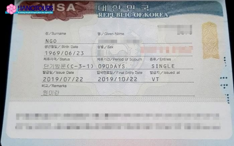 Visa C-3-1, C-3-2, C-3-9 là các loại thị thực dành riêng cho mục đích du lịch