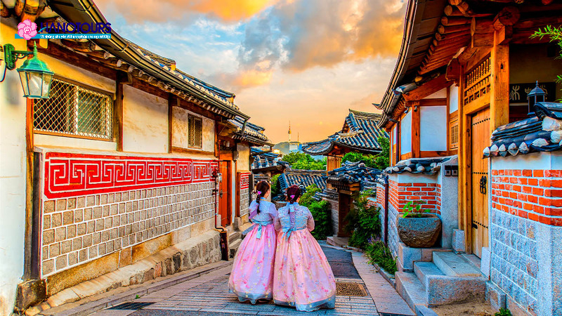 Tổng chi phí cho chuyến du lịch bụi Hàn Quốc dao động khoảng 11.000.000 VNĐ