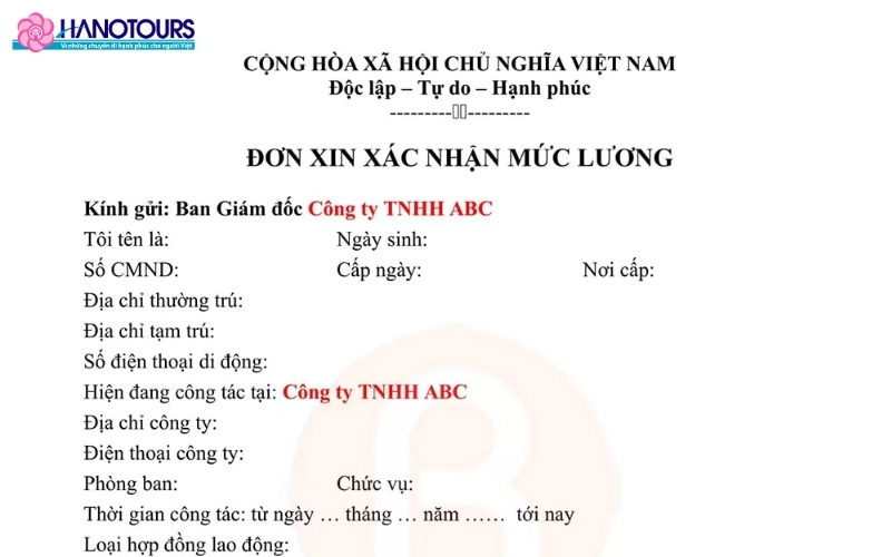 Giấy tờ chứng minh nghề nghiệp sẽ có sự khác biệt tùy theo từng nghề nghiệp