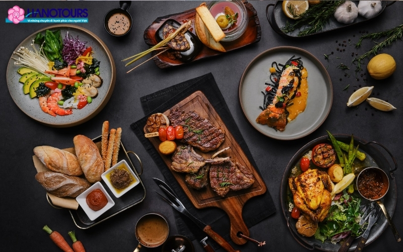  Thưởng thức các món ăn đặc trưng của Châu Âu