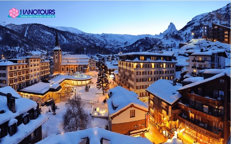 Đến Châu Âu vào mùa đông để ngắm tuyết