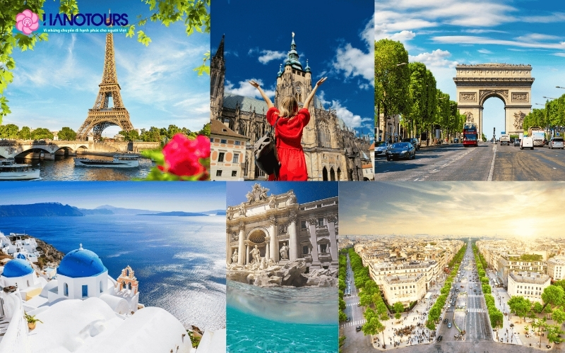 Châu Âu với sự đa dạng văn hóa và địa lý như một bức tranh sặc sỡ