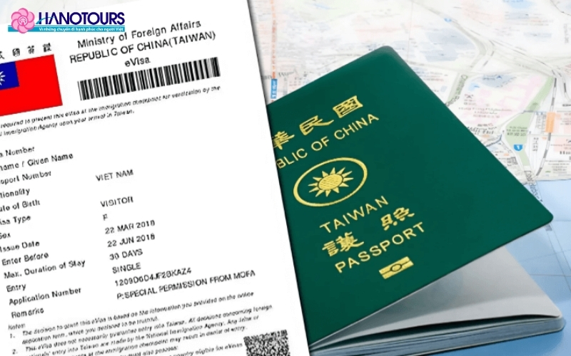 Hồ sơ xin visa Đài Loan