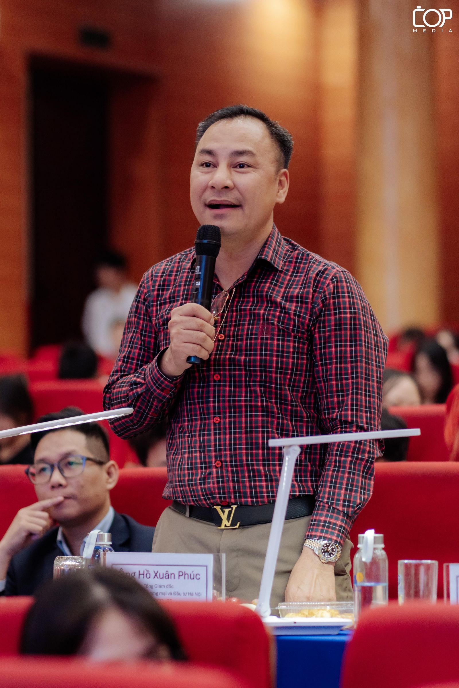 TGĐ Hanotours Hồ Xuân Phúc khuyến nghị sinh viên tận dụng tối đa quãng thời gian kiến tập, thực tập tại các doanh nghiệp để phát triển bản thân