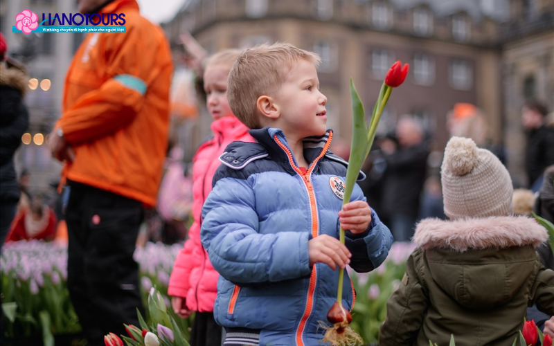 Lễ hội hoa tulip Amsterdam