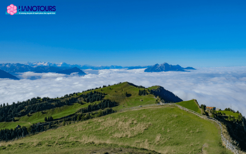 Vẻ đẹp của núi Rigi