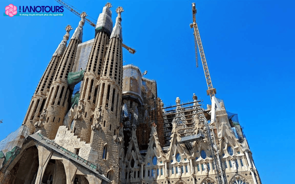 Sagrada Familia được đánh giá sẽ trở thành nhà thờ cao nhất châu Âu