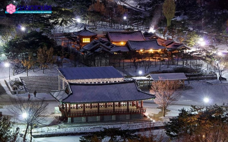 Làng Namsangol Hanok như một ốc đảo bình yên giữa lòng Seoul ồn ào