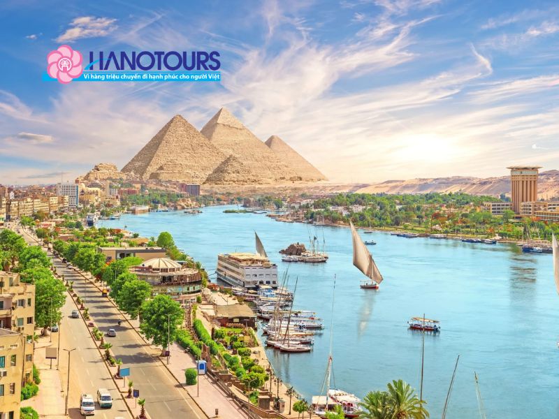 Lịch trình dự kiến cho tour du lịch Ai Cập hanotour