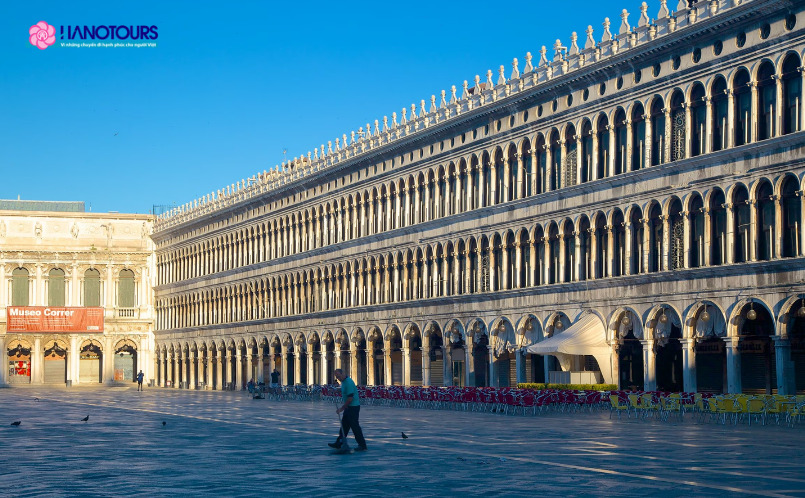 Quảng trường San Marco - viên ngọc quý rực rỡ của Venice