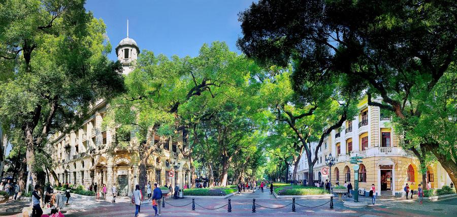 Đảo Sa Diện – góc châu Âu cổ kính giữa lòng Quảng Châu, nổi bật với những đại lộ xanh và các công trình kiến trúc phương Tây đầy hoài niệm