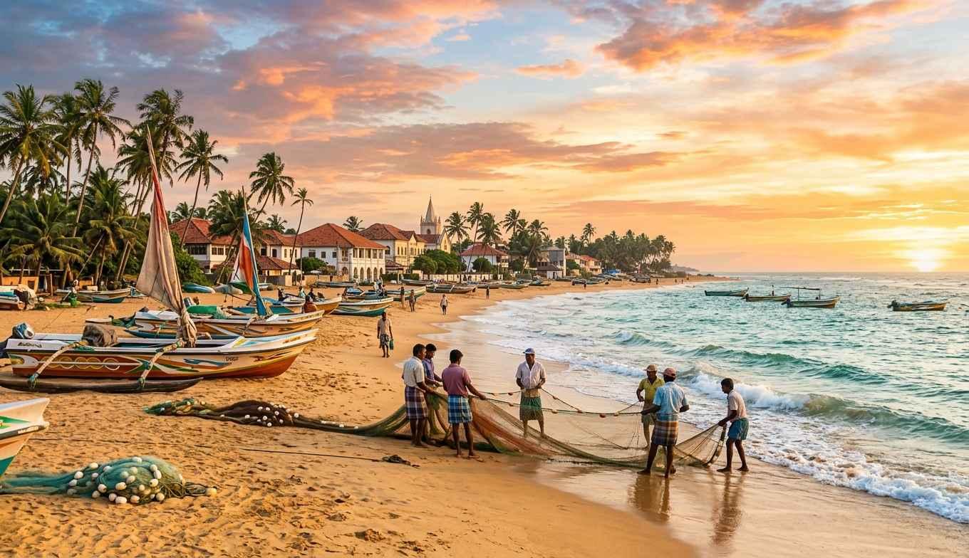 Dậy sớm xem thuyền cá trở về và cảm nhận nhịp sống buổi sáng nhộn nhịp của ngư dân Negombo