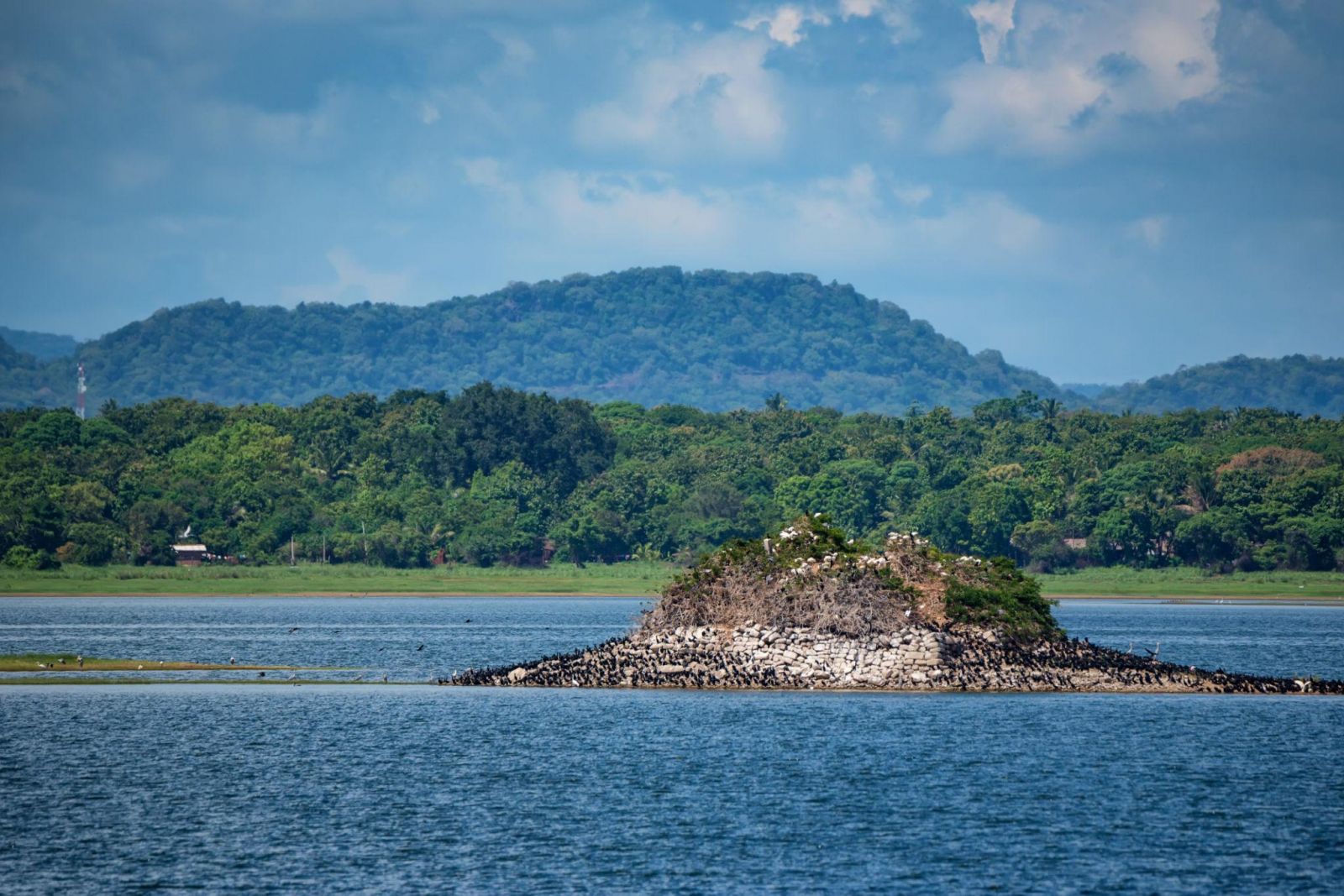 Parakrama Samudra là hồ chứa nước cổ rộng lớn tại Polonnaruwa với mặt nước yên bình và cảnh quan xanh trải dài xung quanh