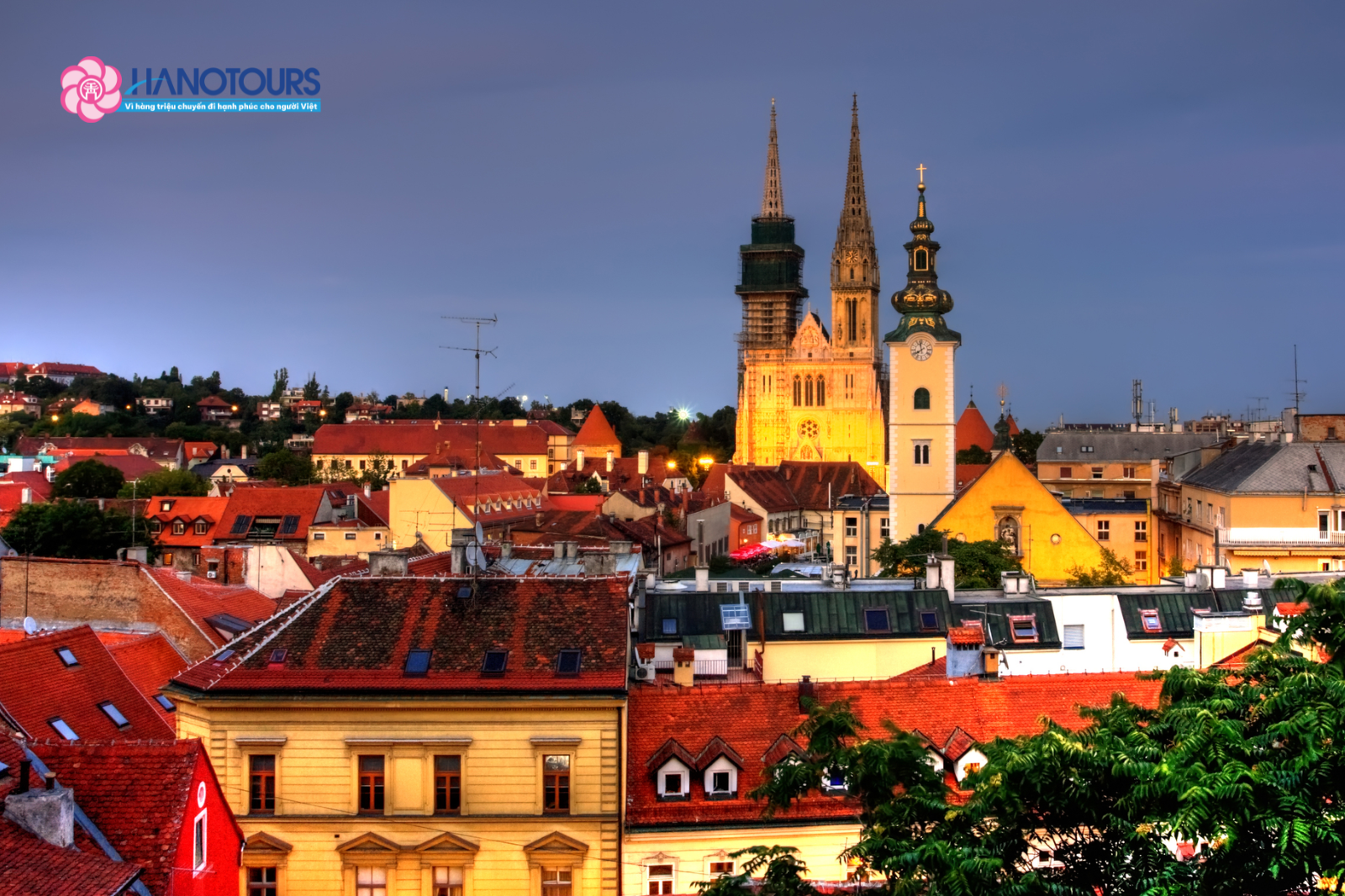 Zagreb vào mùa đông với không khí ấm áp mùa lễ hội 