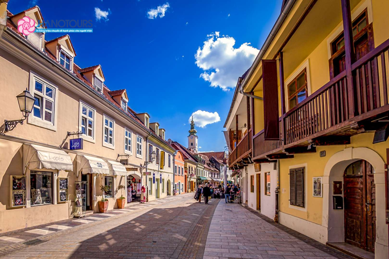 Phố Tkalčićeva – Linh hồn sôi động của thành phố Zagreb