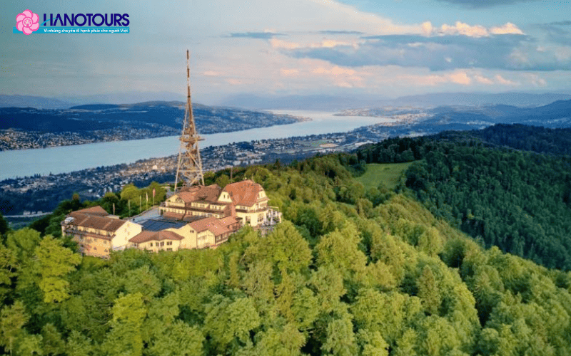 Núi Uetliberg có tháp quan sát miễn phí cho du khách